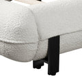 Christopher Knight Home Modern Boucle Upholstered Bed Frame with Thick Padded Headboard & Sturdy Wood-Steel Support