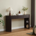 Christopher Knight Home Sorin Retro Curved Console Table with 3 Drawers, Espresso
