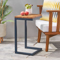 GDFStudio Caspian Indoor Fir Wood Accent Table