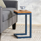 GDFStudio Caspian Indoor Fir Wood Accent Table