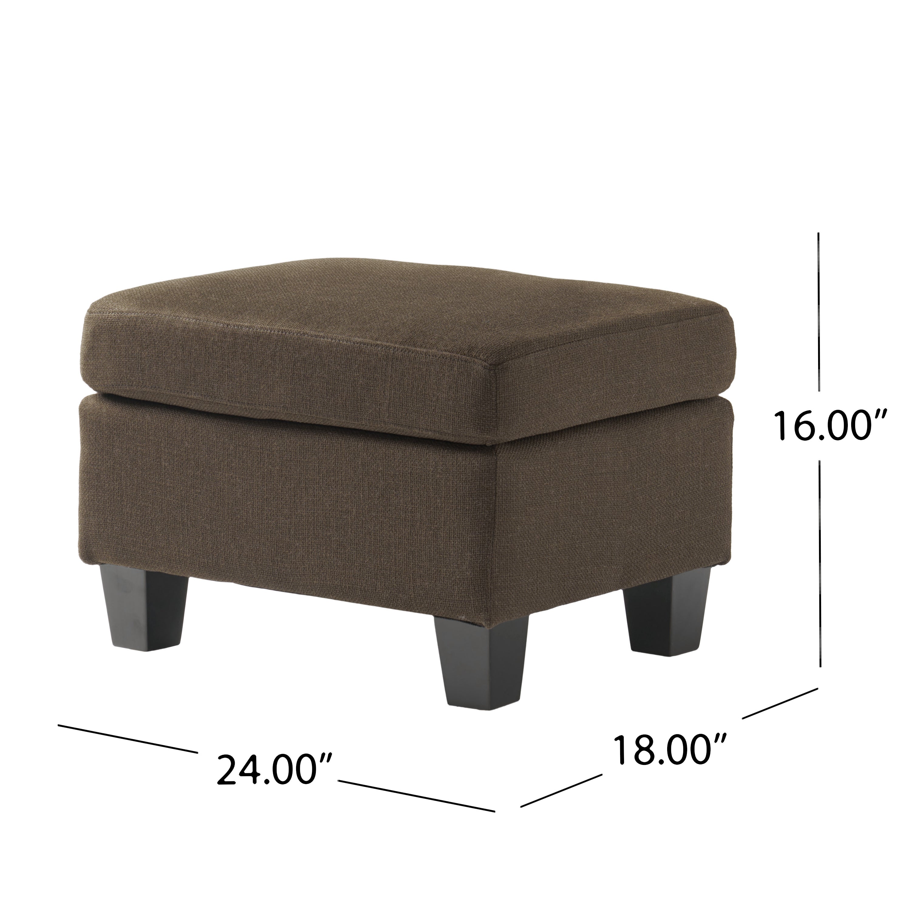 Modern Footstool Ottoman – Portable Accent Seat, Durable Frame & Stylish Upholstery
