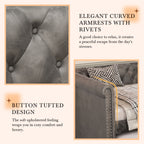 Christopher Knight Home Upholstered Velvet Daybed with Pull-Out Trundle & Tufted Backrest