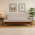 GDFStudio Melville Memory Foam Futon Mattress Foldable Sofa Bed Cushion with Washable Cover (Frame Not Included)
