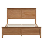 GDFStudio Susan Modern Solid Wood Platform Bed with Headboard, Full Size
