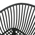 GDFStudio Modern Dining Chairs, Weather-Resistant Patio Chairs Set of 2 for Balcony, Garden