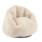 Christopher Knight Home Indoor Cozy Armchair-Style Bean Bag, Beige