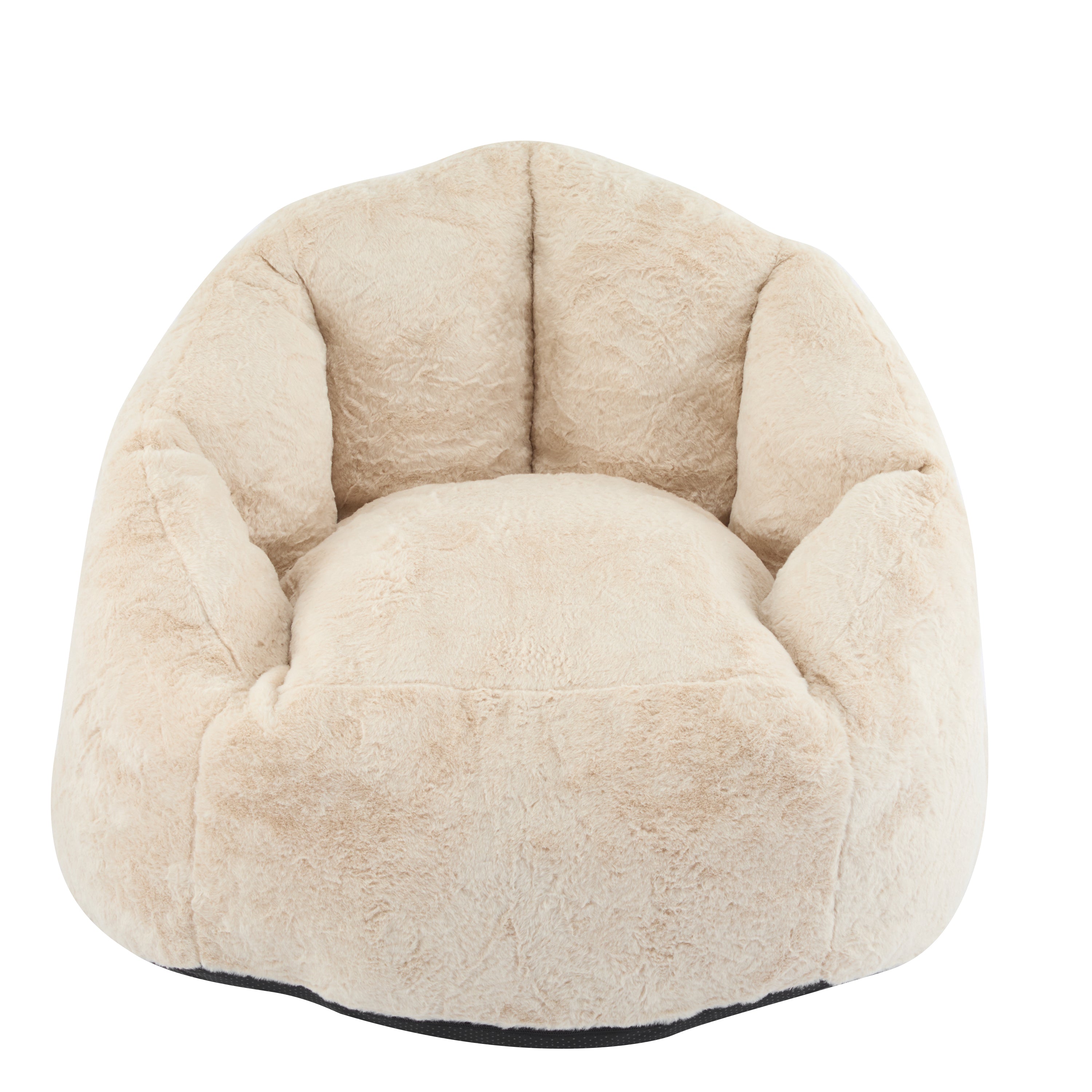 Christopher Knight Home Indoor Cozy Armchair-Style Bean Bag, Beige
