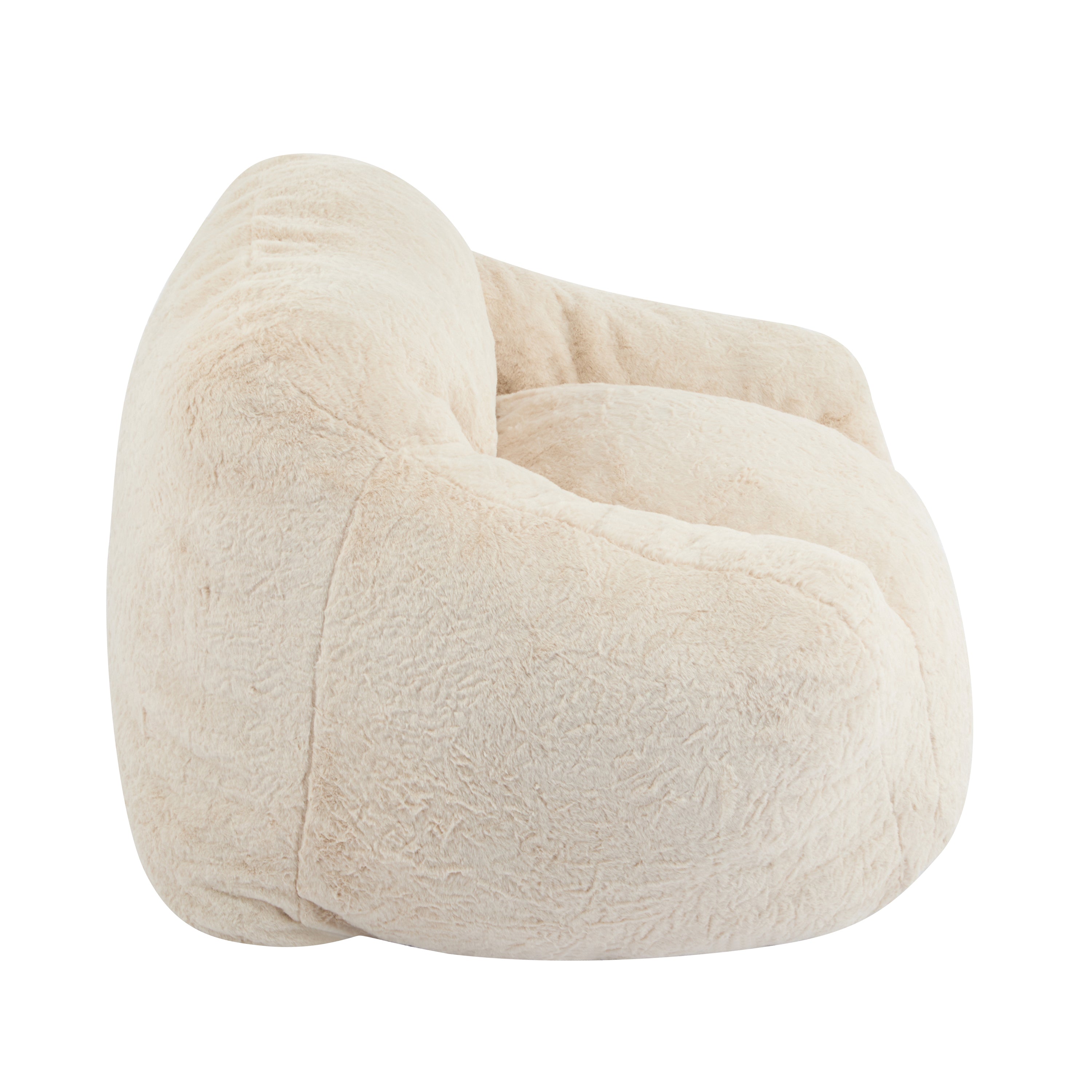 Christopher Knight Home Indoor Armchair Style Soft Bean Bag, Beige