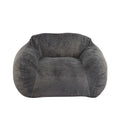 Christopher Knight Home Indoor Soft Bean Bag Chair, Faux Fur, Gray