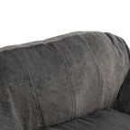 Christopher Knight Home Indoor Soft Bean Bag Chair, Faux Fur, Gray
