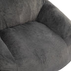 Christopher Knight Home Indoor Soft Bean Bag Chair, Faux Fur, Gray