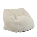 Christopher Knight Home Indoor Soft Bean Bag Chair, Faux Fur, Beige