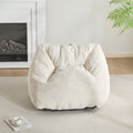 Christopher Knight Home Indoor Soft Bean Bag Chair, Faux Fur, Beige