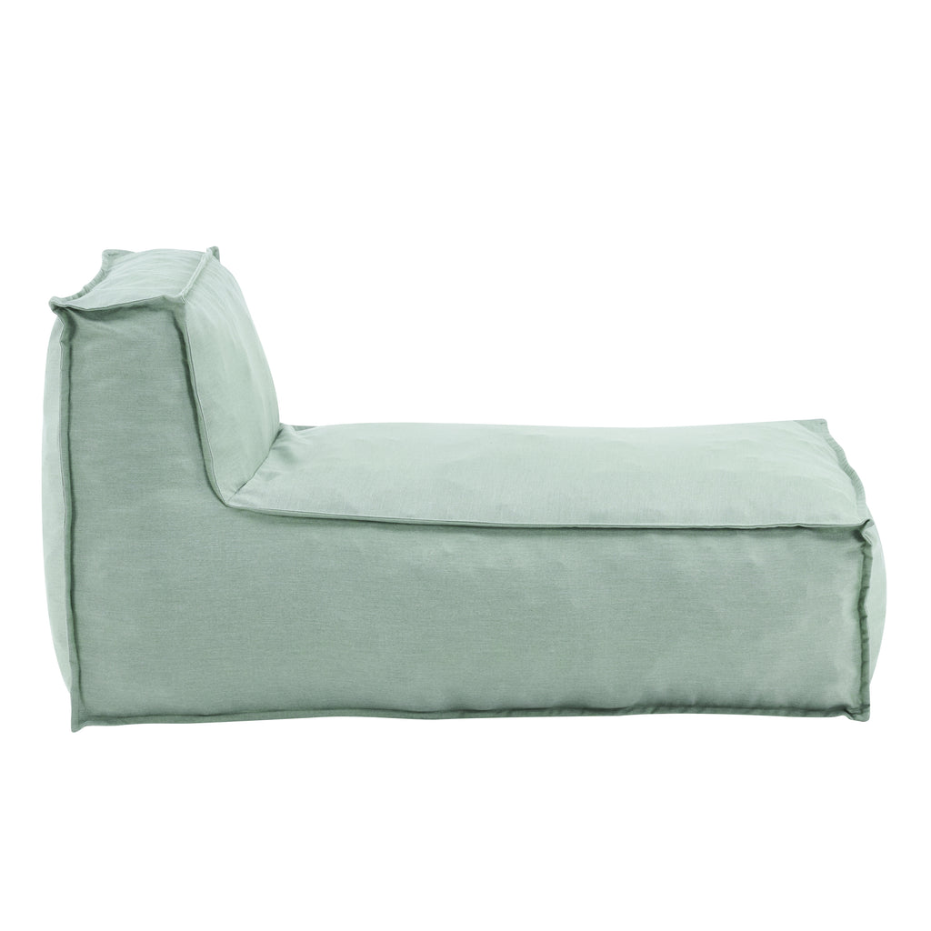 Christopher Knight Home Outdoor Mint Bean Bag Lounge Chair with Removable Cover, Weather-Resistant