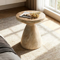 GDFStudio Rava Modern Lightweight Concrete End Table