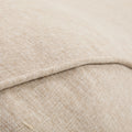Outdoor Bean Bag Lounge Chair with Headrest, Ergonomic Shredded Foam Patio Lounger, Weather-Resistant Beige Bean Bag Sofa