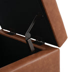 Modern Storage Ottoman with Cushioned Seat ¨C Multifunctional Bench for Living Room, Bedroom & Small Spaces