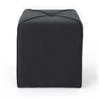 Christopher Knight Home Cube Ottoman ¨C Compact Polyester Fabric Footrest & Seat