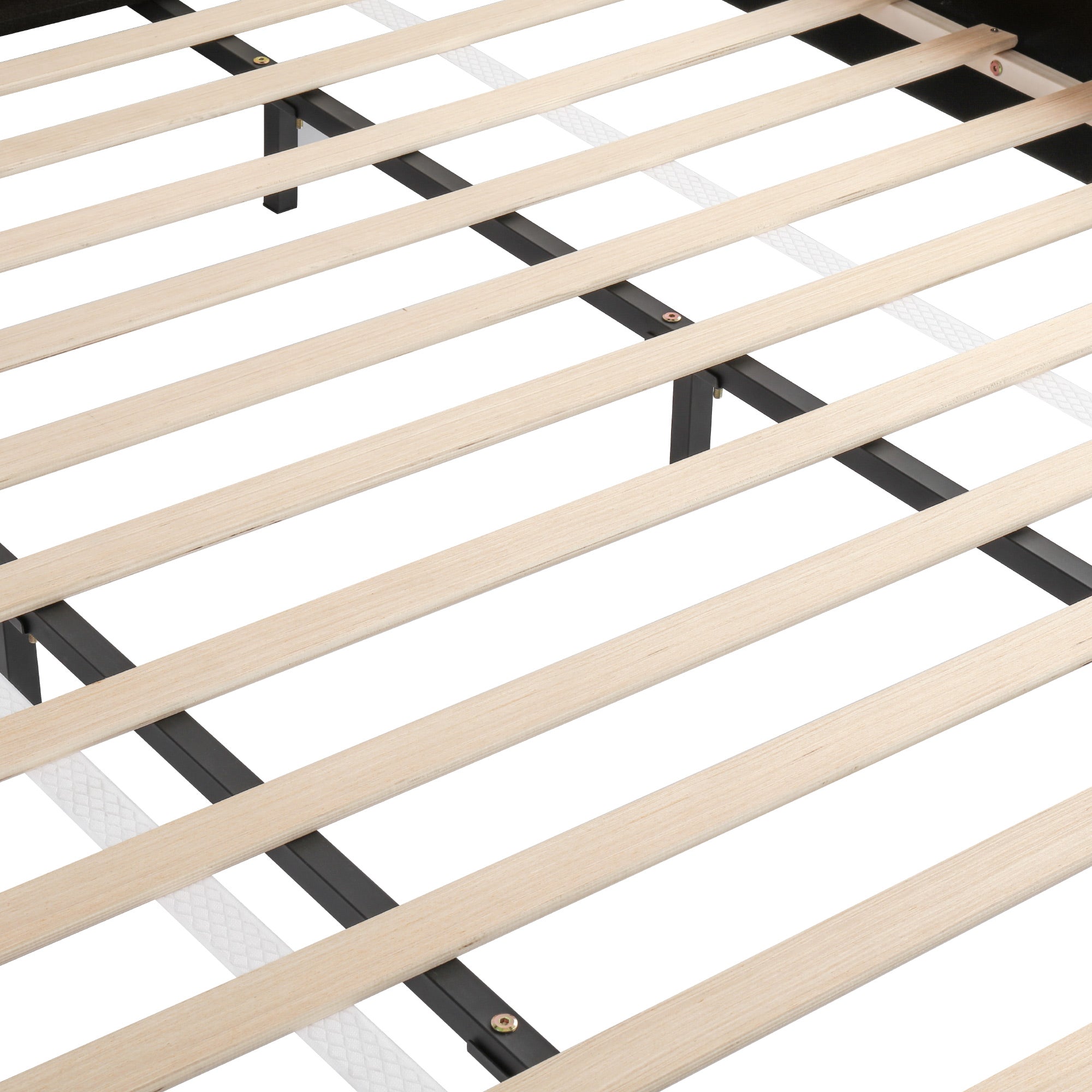 Christopher Knight Home Modern Boucle Upholstered Platform Bed with Pillow Headboard