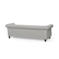 Christopher Knight Home Chesterfield Tufted Sofa with Scrolled Arms & Nailhead Trim