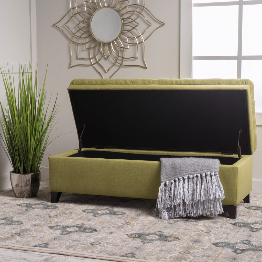 Christopher Knight Home 50" Storage Ottoman Bench with Hidden Storage