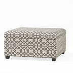 Christopher Knight Home Storage Ottoman with Patterned Upholstery & Hidden Storage Bench