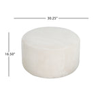 Christopher Knight Home Modern Corduroy Sectional Ottoman ¨C Soft Upholstery Footrest & Extra Seating