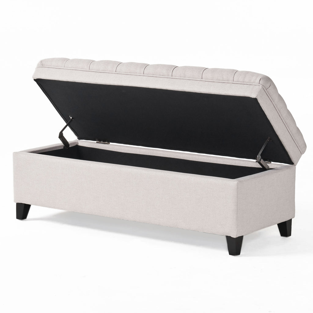 Christopher Knight Home 50" Storage Ottoman Bench with Hidden Storage