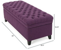 Christopher Knight Home 50" Storage Ottoman Bench with Hidden Storage