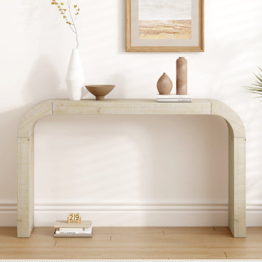 Christopher Knight Home Candy Modern 52" Wood Rectangle Console Table, Natural