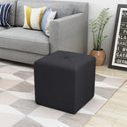 Christopher Knight Home Cube Ottoman ¨C Compact Polyester Fabric Footrest & Seat