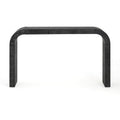 Christopher Knight Home Candy Modern 52" Wood Rectangle Console Table, Black Wood Grain