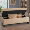 Christopher Knight Home 50" Storage Ottoman Bench with Hidden Storage