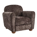 Christopher Knight Home Yannis Modern Wooden Upholstered Accent Chair with Rom Arms, Dark Brown