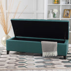 Christopher Knight Home Modern Storage Ottoman Bench with Hidden Storage & Versatile Seating