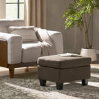Modern Footstool Ottoman ¨C Portable Accent Seat, Durable Frame & Stylish Upholstery