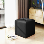 Christopher Knight Home Cube Ottoman ¨C Compact Polyester Fabric Footrest & Seat