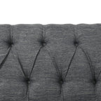 Tufted Loveseat with Birch Wood Legs ¨C Modern Tub-Style Small Space Sofa