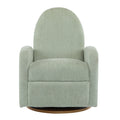 Christopher Knight Home Kimon 360 Swivel and Glider Recliner Chair, Light Green