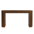 Christopher Knight Home Greta Farmhouse Counter Height Fluted Dining Table, Walnut