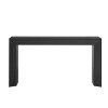 Christopher Knight Home Ihab Modern Minimalist Rectangle Wood Console Table, Black