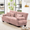 Christopher Knight Home Bertram Chenille Upholstered 94" Sectional Sofa, Pink