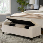 Christopher Knight Home Storage Ottoman ¨C Tufted Top, Hidden Storage Bench & Extra Seating, 51¡± W
