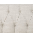 Tufted Loveseat with Birch Wood Legs ¨C Modern Tub-Style Small Space Sofa