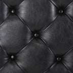 Christopher Knight Home 32" Round Ottoman with Button Tufting & Open Shelf – Modern Coffee Table