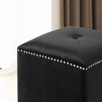 Christopher Knight Home Cube Ottoman ¨C Compact Polyester Fabric Footrest & Seat