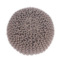 Poona Handcrafted Round Knitted Pouf – Versatile Footrest & Extra Seating