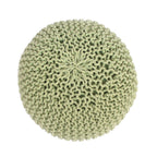 Poona Handcrafted Round Knitted Pouf ¨C Versatile Footrest & Extra Seating
