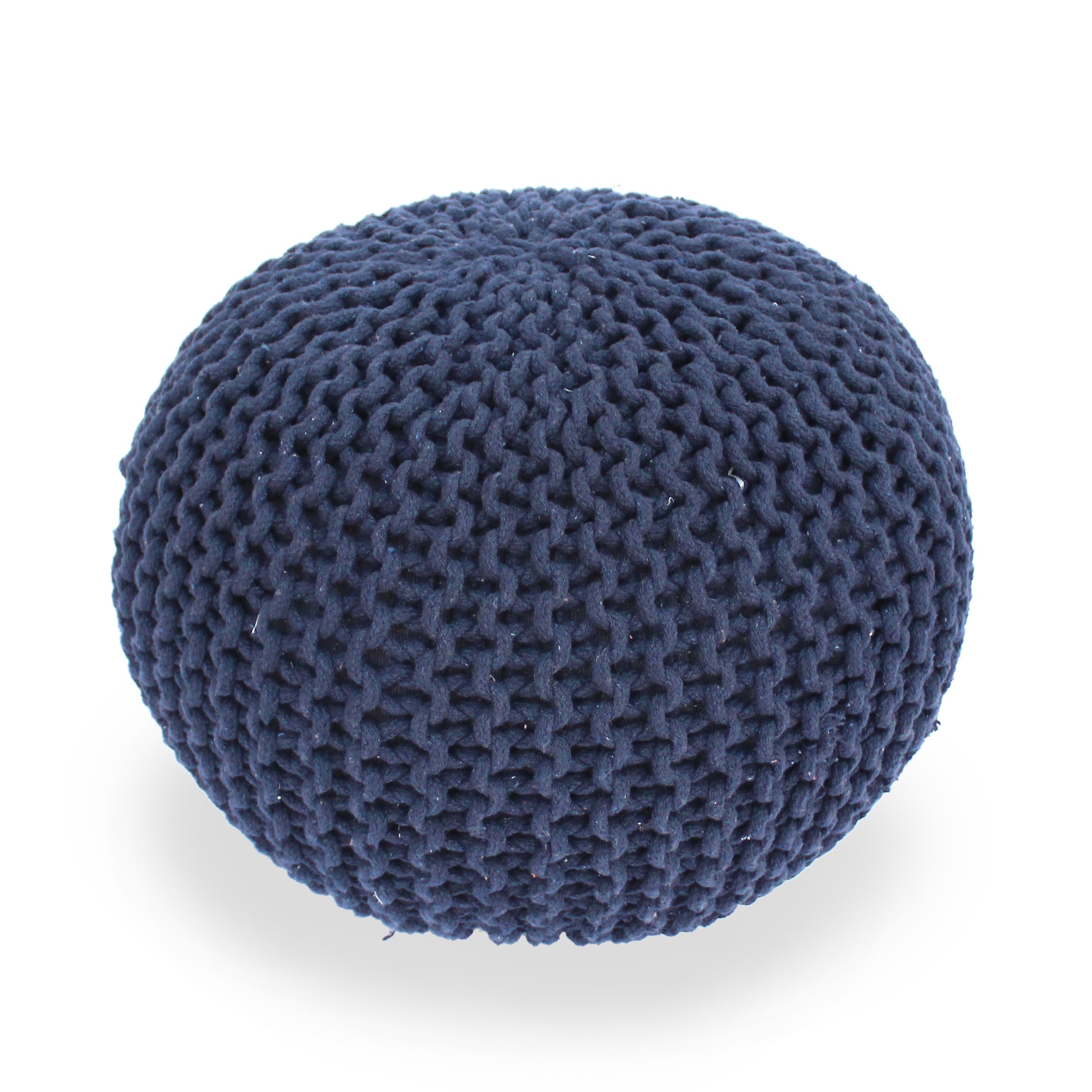 Poona Modern Cotton Pouf