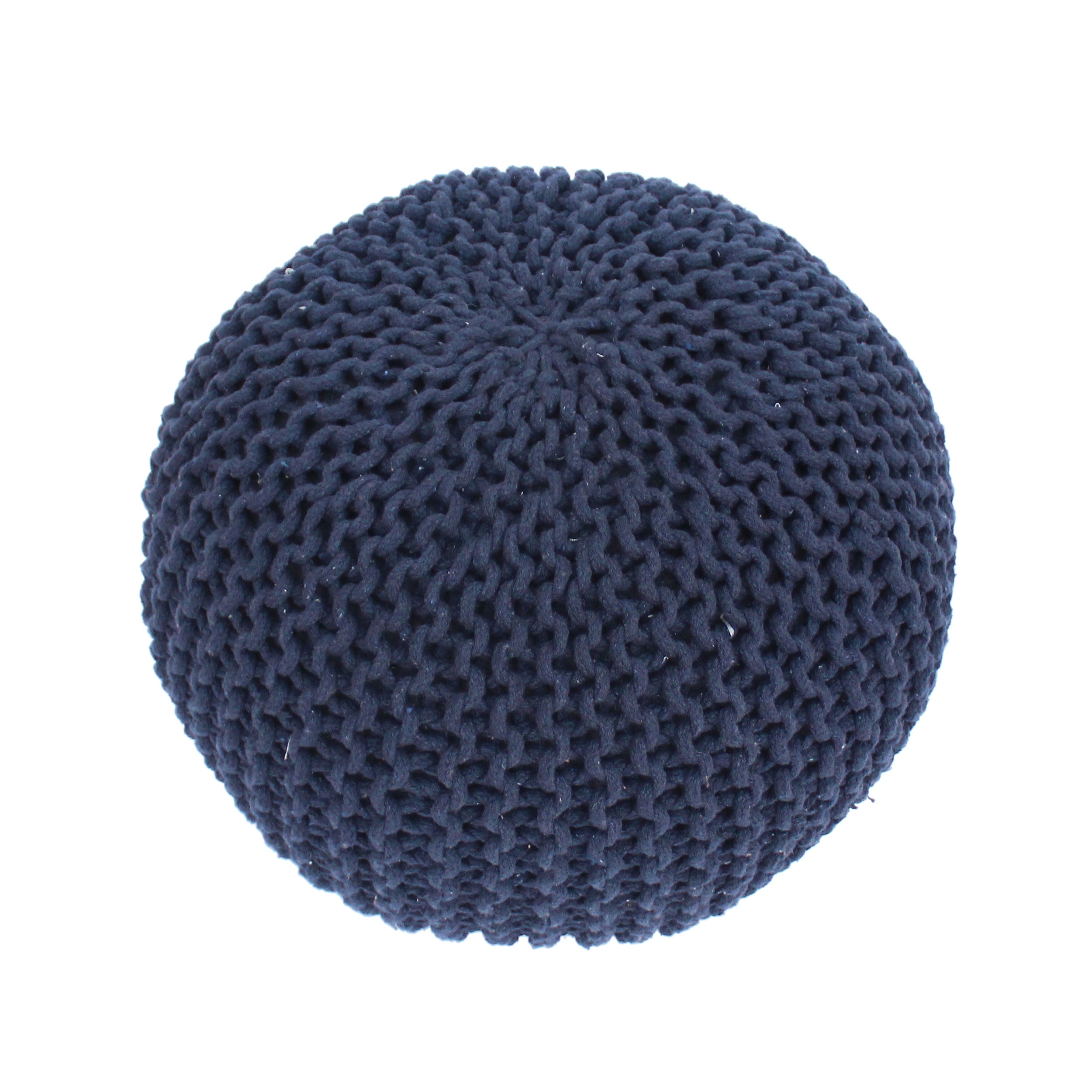 Poona Modern Cotton Pouf
